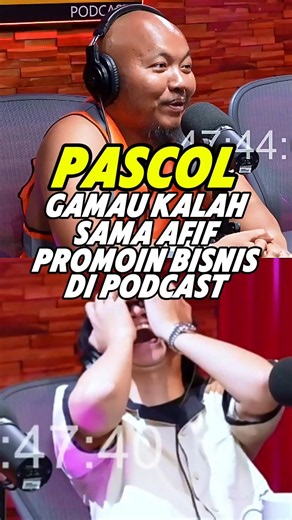 PASCOL WANTS TO PROMOTE HIS BUSINESS ON DEDDY CORBUZIER'S PODCAST #deddycorbuzier #shorts