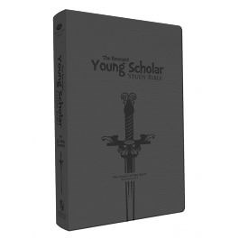 Young Scholar Study Bible (NKJV) (Leathersoft Gray)