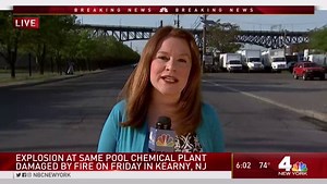 Explosion at Fire-Damaged NJ Chemical Plant