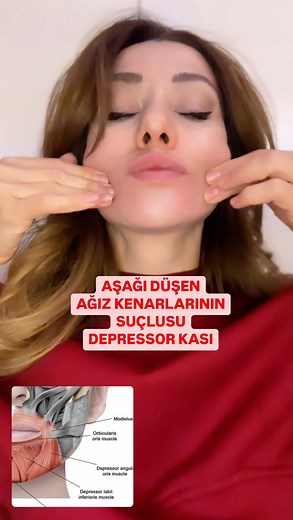Yasemin Kırkuşu Arslan|SpiritMimar|Designing your body,face&home on Instagram: "Güzel kadın, kasılıp kısalması sonucu ağız kenarlarının aşağı düşmesine, Çin bıyıklarının oluşmasına ve daha mutsuz görünmeye neden olan Depressor Anguli Oris ve Depressor labi kaslarını (depressor yani adında bile hayır yok😂) rahatlatıp uzatacak bu masajları, kaslarına bir enstrüman çalar gibi keyifle dokunarak uygula❤️ Şifa oldu🙏🏼 Saglıklı yas almak ,yoga ,yuz yogasi ve daha fazlası... Yani bütünsel bir yaklaşım