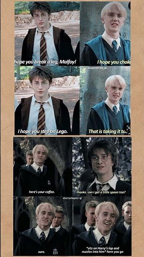 Viral TitleHarry Potter’s Most Savage Comeback to Draco Malfoy 😂 | Hogwarts Meme #harrypotter