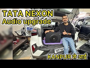 New Nexon audio upgrade✅|INFINITY KAPPA 603🔥|Aura active subwoofer🔊| Best car Damping👌| DSP