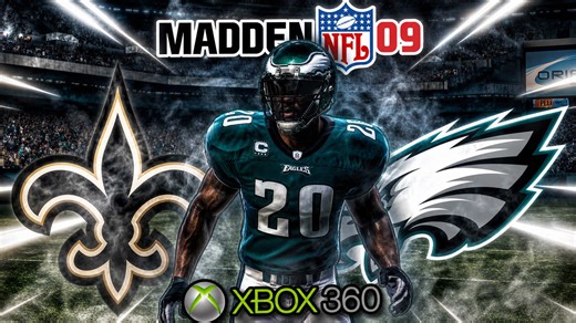 #madden09 #xbox360 #xbox360games #easports #fyp Vid Link In Bio🎮🏈 Saints [Me] vs. Eagles [@yazgolive] Madden NFL 09 [Xbox 360] via Titan Turner USB through [Parsec] On PC🎮🏈