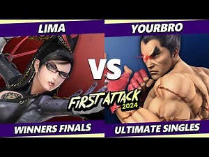 First Attack 2024 WINNERS FINALS - Lima (Bayonetta) Vs. Yourbro (Kazuya) Smash Ultimate - SSBU