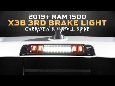 Morimoto X3B Third Brake Light | 2019+ Ram 1500 Overview & Install