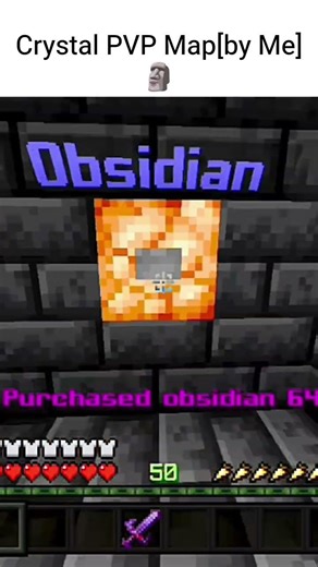 Crystal pvp map{by me} #cpvp #trend #minecraft