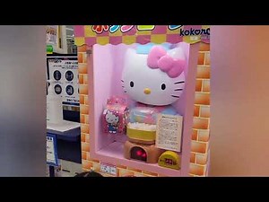 Hello Kitty Popcorn Machine Tutorial | Japan Interesting Popcorn Machine