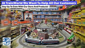 62K views · 3.2K reactions | Make sure you give TrainWorld a thumbs up to stay up to date with our store and products! Events, Facebook Lives, Pre Orders, Deals And More! Your favorite discount discount model train shop! | TrainWorld.com | Facebook