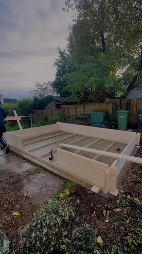 Log cabin install completed for Northern Log Cabins Ltd in Gloucester UK #logcabinbuild #logcabin #gardenroom #foresthouse #tinyhomes #reelsfb #reels | All Things Garden Buildings