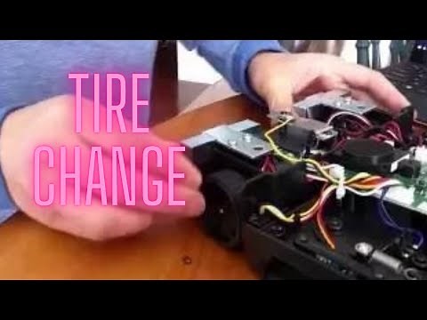 Replace the whole wheel or tire on iRobot Braava or Mint EASY