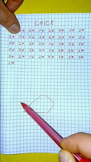 CHICK Code Unlocked! 🔓 Simple Arrows to Draw a Perfect Little Chick