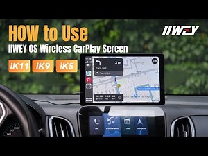 How to Use iiwey OS Wireless CarPlay Screen | Full Setup & Troubleshooting Guide