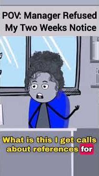 Manager Confronted Me Over Secret Job Hunting #office #work #manager