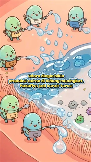 Kenapa Hidung Meler Saat Dingin? 🤧 Ternyata Ini Alasannya!