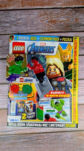 Wydanie specjalne LEGO Marvel Avengers Hulk konta czerwony Hulk #lego #marvel