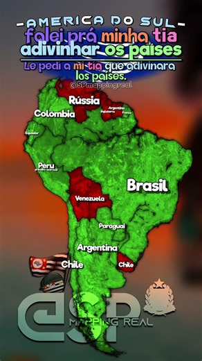 falei pra minha tia adivinhar os países•| #mapping #mapper #countryballs #geoportal #mapguide #map
