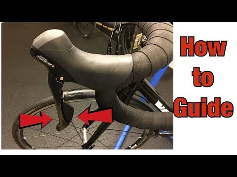 Shimano Sora R3000 Shifter Reach Adjustment Guide