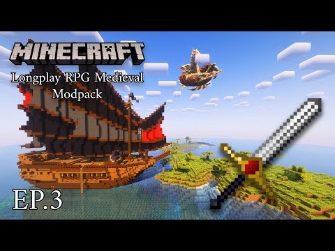 Minecraft Longplay Medieval RPG Modpack [No Commentary] EP.3