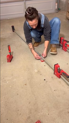 Large Glue Up with Bessey Parallel Clamp Extension #woodworking