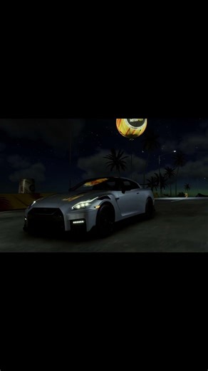 Nissan GT R Night Run Tunnel Exhaust Sound at the end #thecrewmotorfest #nissan