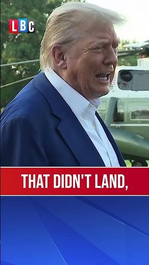 Donald Trump swears on live television | LBC