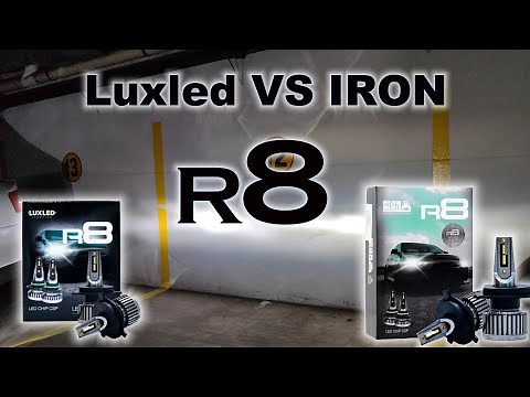 LED Iron R8 VS Luxled R8 H4! lo mejoraron?