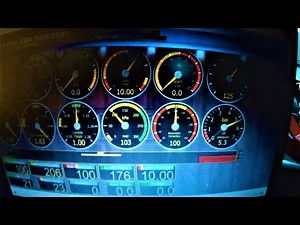 W201 V12 VEMS ECU configuration and oil pressure testing