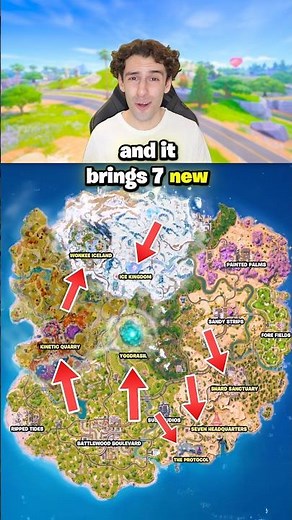 Fortnite Chapter 7 Season 2 Map REVEALED?! 🔥👀