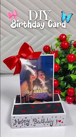 DIY Birthday 🎂 Pop Up Card | Birthday 🎈Card Ideas #birthdaycard #popupcard #birthdaypopupcard #diy