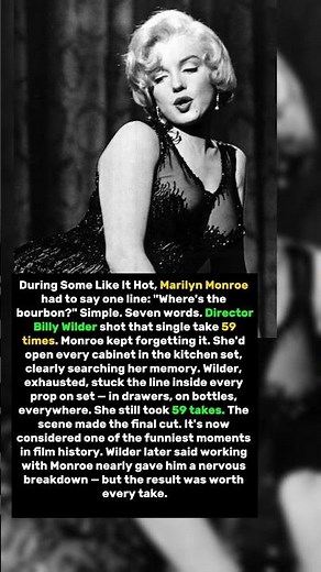 Marilyn Monroe Was So Late to Set That Billy Wilder Shot Her Scenes 59 Times — For a Single Line