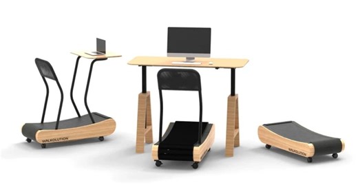 健康のため歩き仕事しよう。木のボディーがオシャレなドイツ製トレッドミル｢WALKOLUTION｣