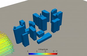 35. ParaView - Pressure on Buildings (II)