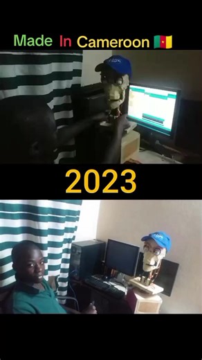 I've been working on an assistant robot that can converse like a human - it'll serve as a personal home teacher, receptionist, language learning partner, and more 😉. #camerountiktok🇨🇲 #fyp #robotics #diy