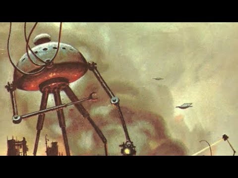war of the world HG Wells tripod fighting machine by me