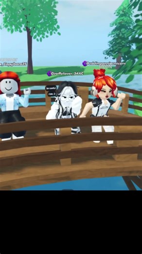 Dancing on the bridge