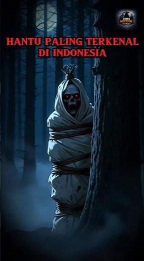 Pocong Hantu Paling Terkenal Di Indonesia #shorts #pocong #ceritahoror