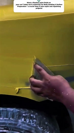 Car Body Sanding & Surface Preparation: Complete Educational Guide to Auto Paint Prep Work