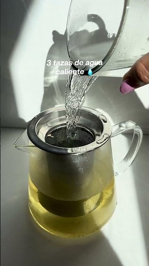 La infusión más potente para retención de líquidos y celulitis ✨
