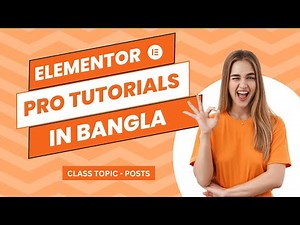 How To Use Elementor pro Posts Widget in Wordpress | Elementor Pro Tutorials in Bangla
