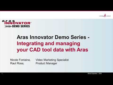 Integrating and Managing Your CAD Tool Data with Aras