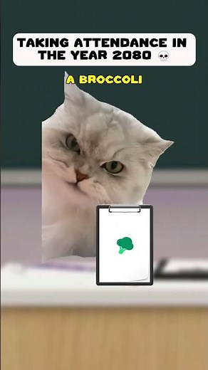 Class Attendance 😅 (CAT VERSION🐈) ‪@NutshellAnimations‬ #shorts