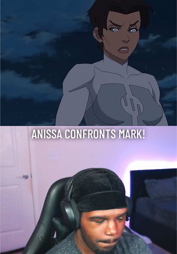 Anissa Confronts Mark in Invincible Series Clip
