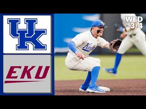 #21 Kentucky vs EKU Baseball Highlights | UK Baseball 2026