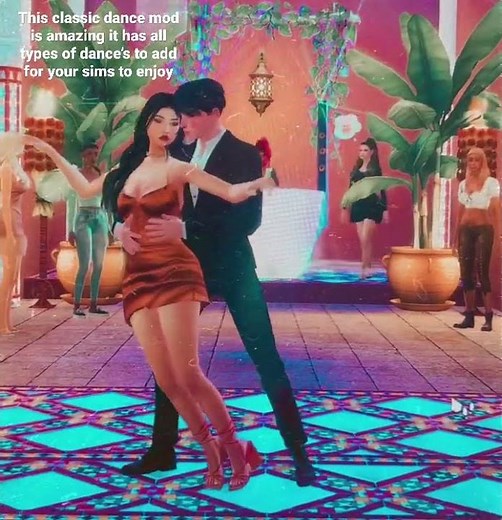 This classic dance mod add a lot of new dance’s to your game for your sims to enjoy! 💃🏻🕺