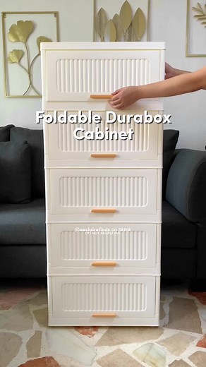 foldable durabox cabinet 💓 #durabox #cabinet #foldablecabinet #storagecabinet #storage #organizer #furniture #homeimprovement #fyp #trending #tiktokshop | @Orderly Leju @Orderly LEJU @Orderly leju