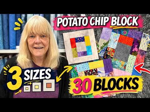 The Potato Chip Block… 30 Ways! (Sizes, Backgrounds & More) | Episode 202