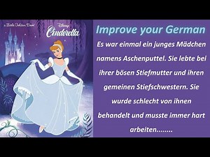 German Stories with Subtitles 💥 | Learn German Through Stories| Aschenputtel | Cinderella 💃👠