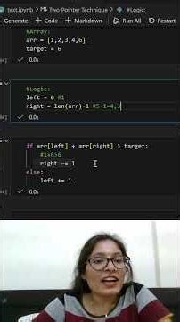 Two Pointer Technique in 30 Seconds | DSA Pattern Explained #coding #codenidhi