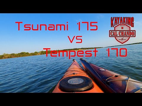 Kayak Race: Wilderness Systems Shootout! Tsunami 175 vs Tempest 170