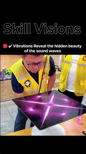 Sound made visible: the shapes hiding in vibrations #Cymatics #Physics